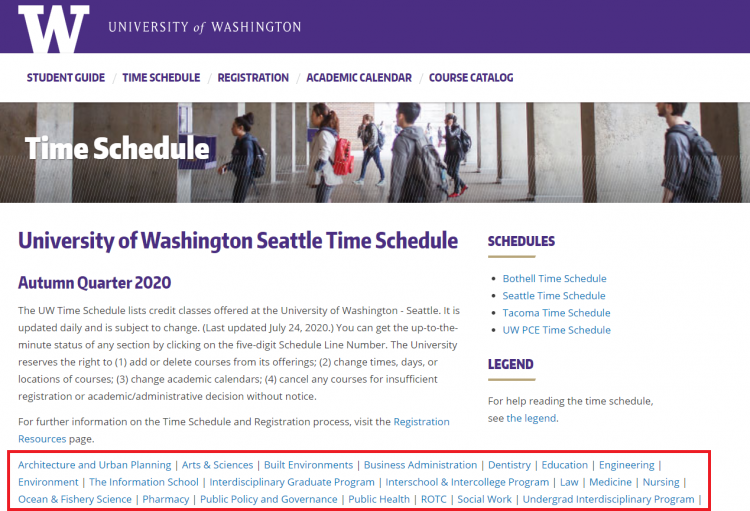 Uw Time Schedule Fall 2022 Registration Resources - Office Of The University Registrar