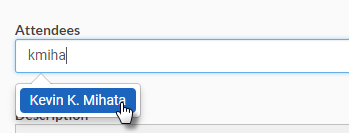 Image of UW CM agenda attendees dropdown