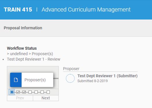 Image of proposal in pending action state