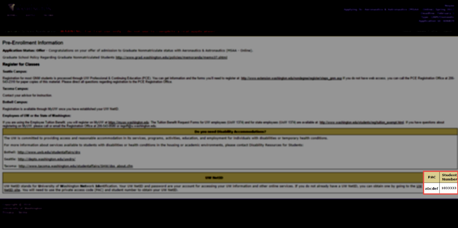 Enrollment Confirmation System Office Of The University Registrar